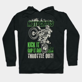 MOTCROSS KICK IT GRIP IT THROTTLE OUT Hoodie